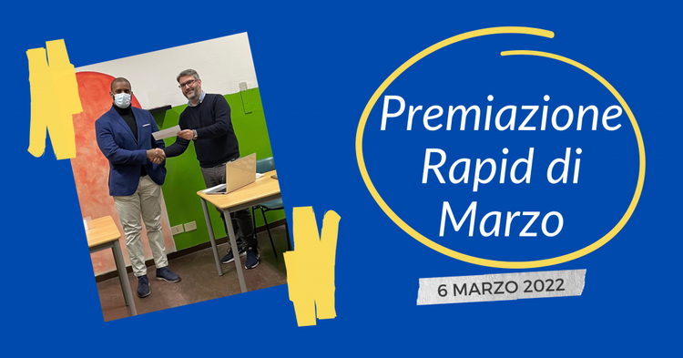 Premiazione rapid di marzo