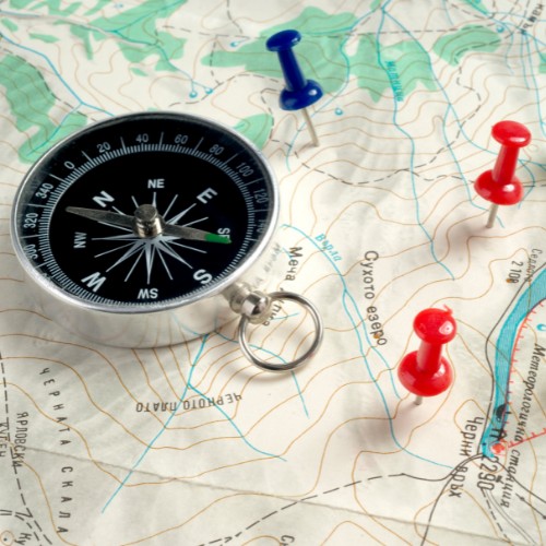 mappa e bussola